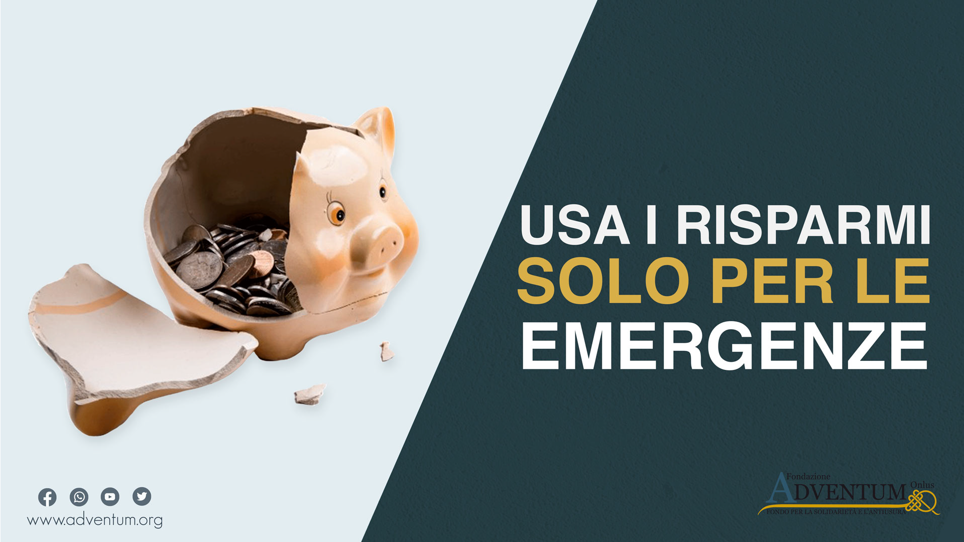 Buoni consigli finanziari #15 | Usa i risparmi solo per le emergenze